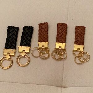 NWT. 1 Key  Holder Leather Handmade by Alla Leather Art